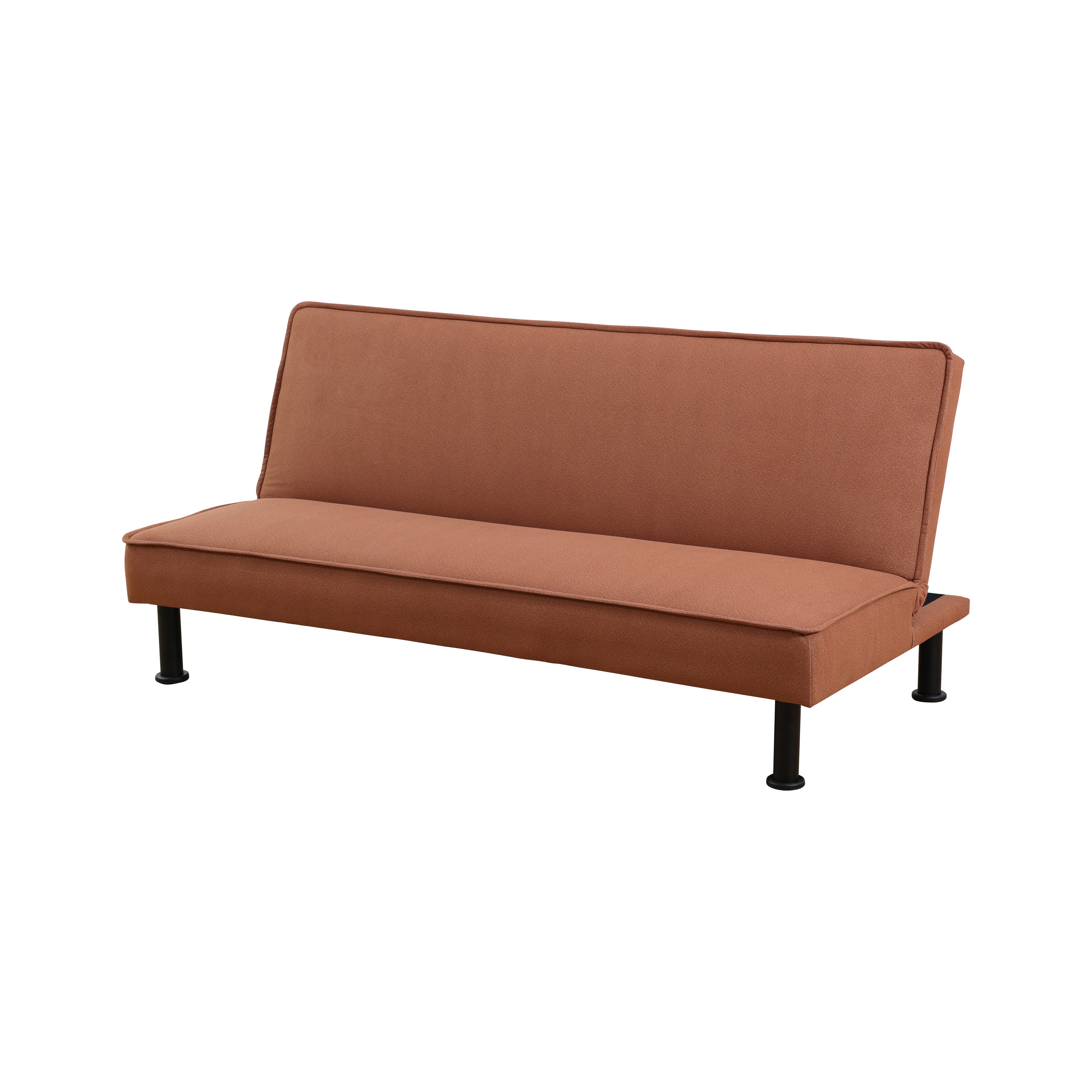 Ainehome Light Brown Flannel Sofa bed