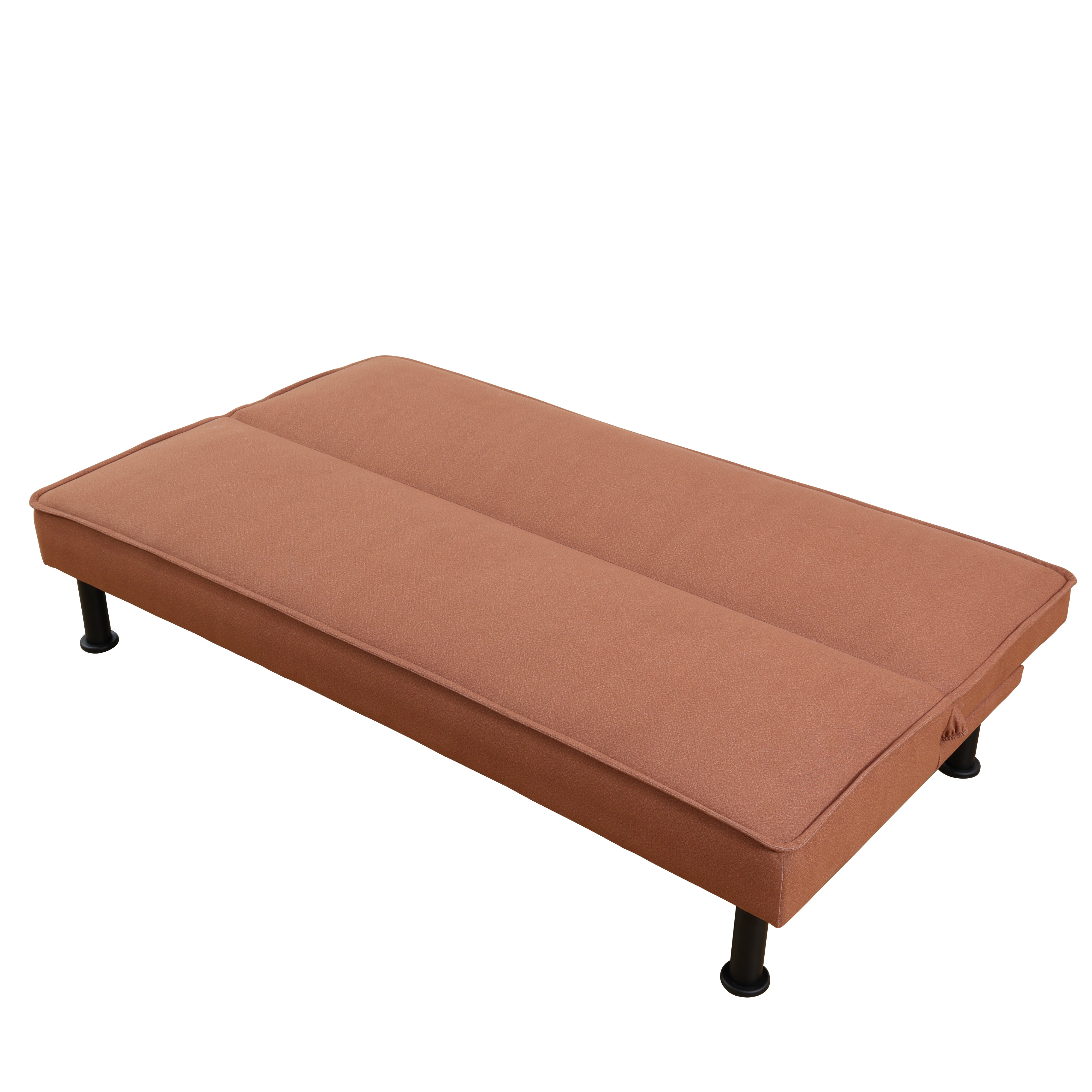 Ainehome Light Brown Flannel Sofa bed