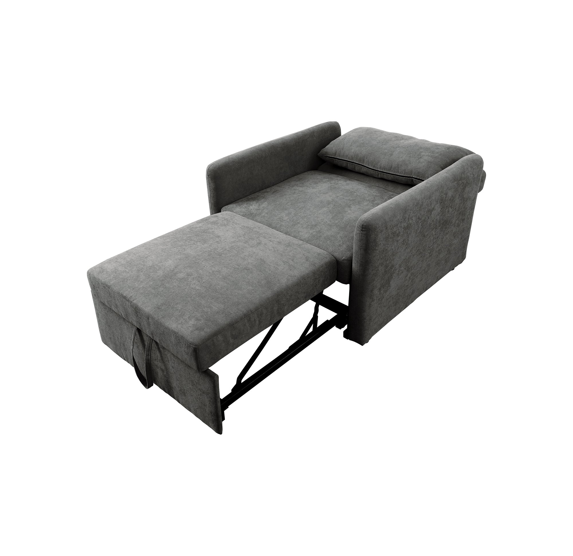 Ainehome Dark Grey Lint foldable Sofa bed